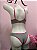 Conjunto Lingerie Comfy com Bojo e Detalhes em Renda Cinza e Pink - Imagem 2