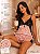 Pijama Baby Doll Estampado fofo - Imagem 4