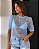 Camiseta em Tule Azul - Imagem 1
