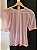 Camiseta em Tule Rosa - Imagem 2