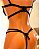 Conjunto Lingerie Desejo Sensual Meia Taça Preto - Imagem 9
