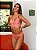Conjunto Lingerie Amora em renda laranja - Imagem 1
