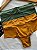Kit 2 Calcinha Cintura Alta Verde Escuro e Mostarda - Imagem 4