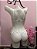 Conjunto Lingerie Fantasia Sensual Renda Branca Romance - Imagem 4