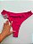 Calcinha de Biquíni Avulsa texturizada Rosa Asa Delta - Imagem 1