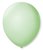 Balão liso nº9 Verde Hortelã com 50 unid. - Imagem 1