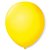 Balão liso nº5 Amarelo Citrino com 50 unid. - Imagem 1