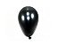 Balão Preto nº5 Metalizado Balloon com 25 unid. - Imagem 1