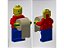 Suporte para papel higienico com bonequinho Lego - Imagem 3