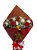 Buque Tradicional de Rosas Vermelhas e Brancas com 12 unidades - Imagem 1