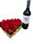 Coração com Rosas e Vinho - Imagem 1