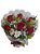 Buque Tradicional de 6 Rosas Vermelhas - Imagem 3