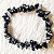 Pulseira Obsidiana Floco de Neve  Extra - Atrai Clientes - Imagem 2