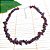 Chokers pedras naturais - cascalho - prateado - Imagem 7