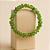 Pulseira de Apatita Verde -  Crescimento espiritual, desbloqueia energias reprimidas - Imagem 1