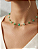 Gargantilha quartzo verde choker dourado - saúde boas energias e vitalidade - Imagem 2