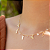 Colar Choker Óculos de sol, Chinelo e Rabo de Sereia - Imagem 2