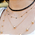Colar Choker Pontos de Luz Pretos - Imagem 2