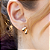 Brinco Duas Gotas Lisas - Imagem 1