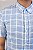Camisa Adoro Bazar Xadrez Lima Azul - Imagem 3