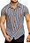 Camisa Listrada Viscolinho Nascimento - Imagem 3