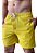 Short Liso Linho Misto Amarelo Adoro Bazar Benji - Imagem 1