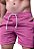 Short Liso Linho Misto Rosa Adoro Bazar Corleone - Imagem 1