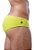Sunga Slip Canelada Amarela Coutinho - Imagem 2