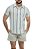 Camisa Algodão Listrada Gomez - Imagem 1