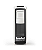 Carimbo de Bolso Trodat Pocket 9511 Branco/Preto 38x14mm - Imagem 1