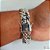Pulseira Grumet Dupla Fecho Gaveta Prata 925 - 17mm - Imagem 1