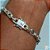 Pulseira Cadeado Fecho Gaveta Prata 925 - 8mm - Imagem 3