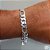 Pulseira Italiana 3x1 fecho gaveta prata 925 - 10mm - Imagem 3