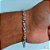 Pulseira Cadeado Prata 925 - 6mm - Imagem 2