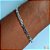 Pulseira Cadeado Prata 925 - 6mm - Imagem 3