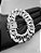 Pulseira Grumet Dupla Fecho Gaveta Prata 925 - 22mm - Imagem 1