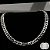 Pulseira Grumet Dupla Prata 925 - 4mm - Imagem 2
