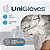 Luva Látex Branco White Unigloves Standard Com Pó (CX com 100 UN) - Imagem 3