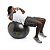 Bola de Pilates Preta 75cm Kestal KSF014-PR-75 - Imagem 2