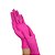Luva para Procedimento Nitrílica Supermax Rosa Pink Caixa com 100un - Imagem 2