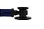 Estetoscópio P.A. MED Rappaport Azul Black Edition EST509 - Imagem 3