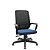 Cadeira Adrix Mec. RelaxSysten Base Standard RDZ PU Tela Preta - Imagem 1