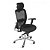 Cadeira Presidente New Ergon Encosto em Tela Com Ajuste Lombar Mecanismo Sincronizado Base em Alumínio - Imagem 2