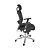 Cadeira Presidente New Ergon Encosto em Tela Com Ajuste Lombar Mecanismo Sincronizado Base em Alumínio - Imagem 3