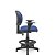 Cadeira Caixa Operativa Plus Executiva com Braços Mecanismo Backplax Aro Reg. Sapata Fixa - Imagem 2