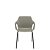 Cadeira Vésper Dialogo Fixa 4 Pés com Pintura Preta Concha em Termoplástico - Imagem 6