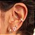 Piercing Fake Prata 925 Aros Lisos - Imagem 2