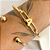 Pulseira Bracelete Inicial Semijoia 18k - Imagem 4