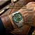 Relógio de Pulso Orient Masculino Automático Aço Fundo Verde YN6SS018 E1SX Original - Imagem 2