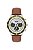 Relógio Orient Sport Masculino Cronógrafo Solar Fundo Prata Aro Verde MBSCC065 S1MX - Imagem 1